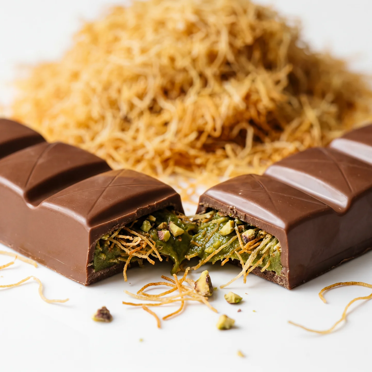 dubai-filling-kadayif Kadayif and pistachio cream filling for Dubai-style chocolate